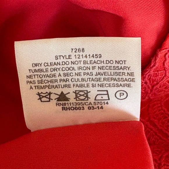 Tory Burch Cameron Lace Sheath Dress Size 8, Style #: 12141459 - Picture 14 of 14